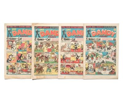 The Dandy Comic 1948 Complete Year Issues 360 - 385 D.C. Thomson