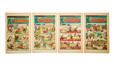 The Dandy Comic 1948 Complete Year No's 360-386 D.C. Thomson