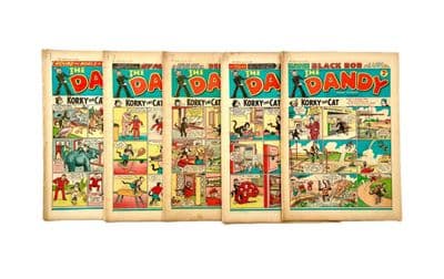 The Dandy Comic 1959 June to December  D.C. Thomson