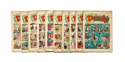 The Dandy Comic 1962 Complete Year No's 1050-1101 D.C