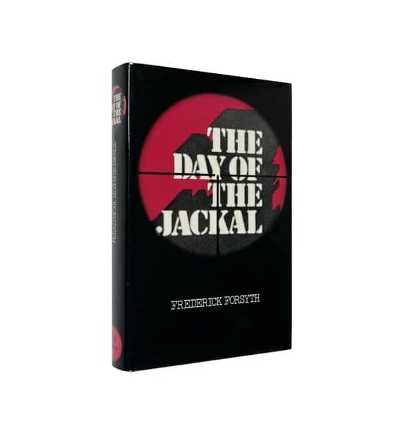 The Day of the Jackal 1971 First Edition F/VF Signed – Frederick Forsyth

