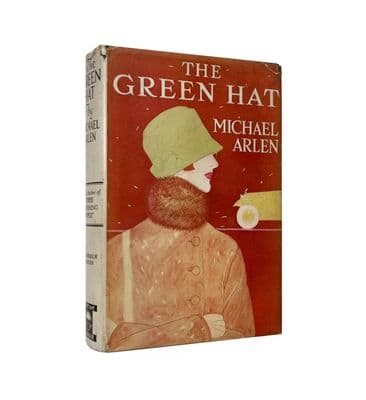 The Green Hat – 1924 1st/1st – VF/NF – Michael Arlen
