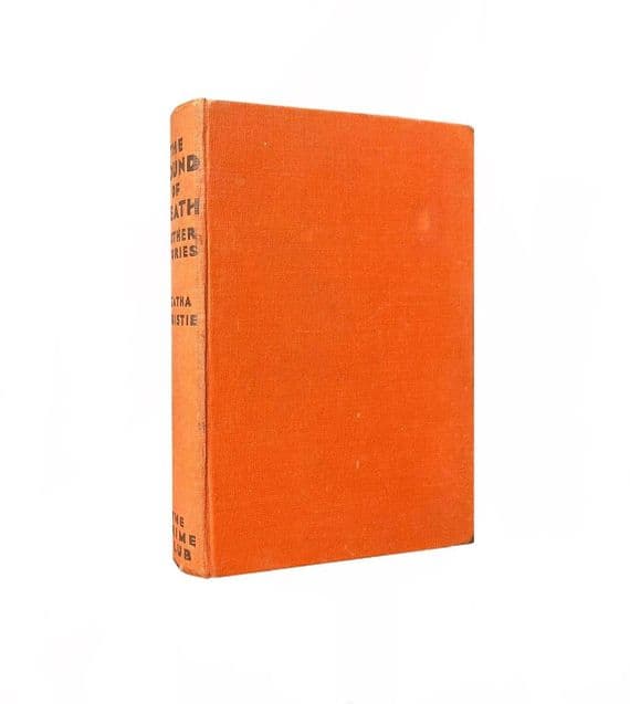 The Hound of Death & Other Stories 1936 First Edition NF – Agatha Christie





