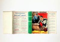 The Imperfect Crime by Bruce Graeme Early Reprint Hutchinson c.1938
