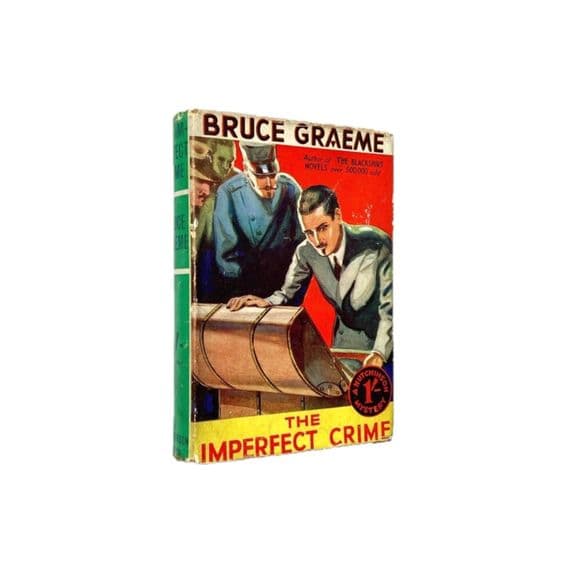 The Imperfect Crime by Bruce Graeme Early Reprint Hutchinson c.1938