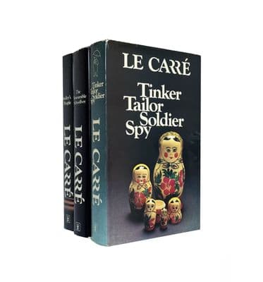 The Karla Trilogy – Signed First Editions 1974/1977/1980 VG+ to VF – John le Carré