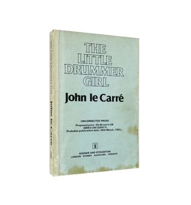 The Little Drummer Girl – 1983 Uncorrected Proof – VG- – John le Carré [SIGNED]