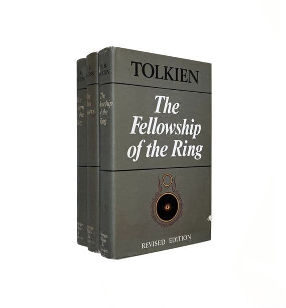 The Lord of the Rings Trilogy Revised 2nd Edition 1970-1971 VF/NF – J.R.R. Tolkien

