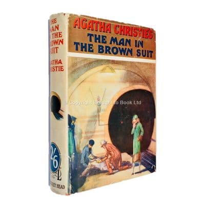 The Man in the Brown Suit – 1936 Half-Crown Edition – F/VG+ – Agatha Christie
