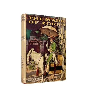 The Mark of Zorro – 1924 1st/1st – VF/VG+ – Johnston McCulley