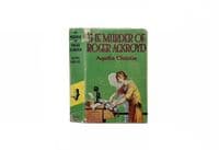 The Murder of Roger Ackroyd c.1954 Dust Jacket Only VG – Agatha Christie

