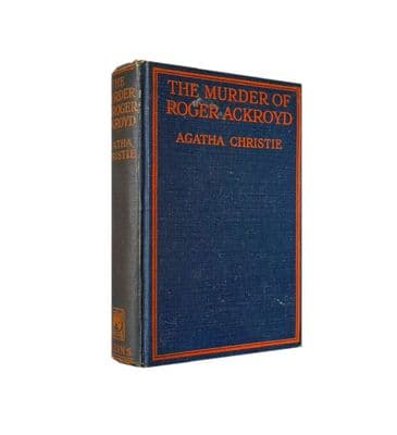 The Murder of Roger Ackroyd – First Edition 1926 1st/1st VG+ – Agatha Christie