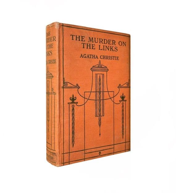 The Murder on the Links 1923 First Edition VG+ – Agatha Christie

