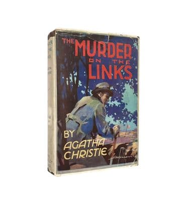 The Murder on the Links – 1925 First Cheap Edition – VG+/G+ – Agatha Christie
