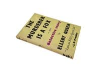 The Murderer is a Fox 1945 First Edition VF/VG+ – Ellery Queen

