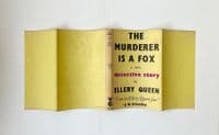 The Murderer is a Fox 1945 First Edition VF/VG+ – Ellery Queen

