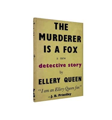 The Murderer is a Fox – 1945 1st/1st – VF/VG+ – Ellery Queen