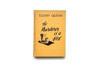 The Murderer is a Fox by Ellery Queen First Edition Little, Brown & Company 1945
