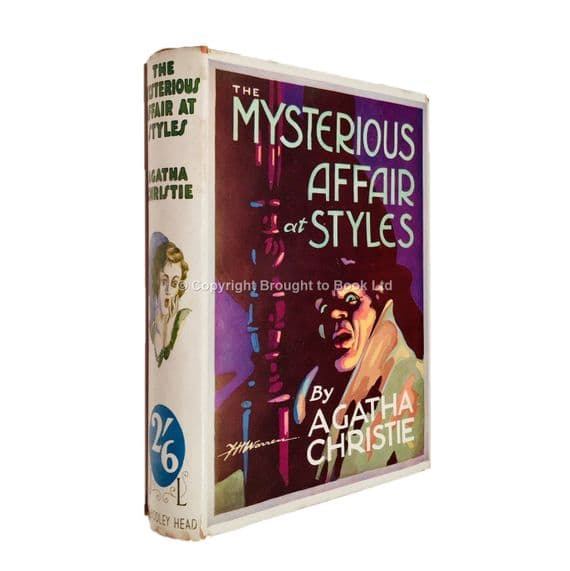 The Mysterious Affair at Styles 1935 Half Crown Edition F/NF – Agatha Christie



