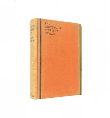 The Mysterious Affair at Styles – 1935 Reprint – VG – Agatha Christie