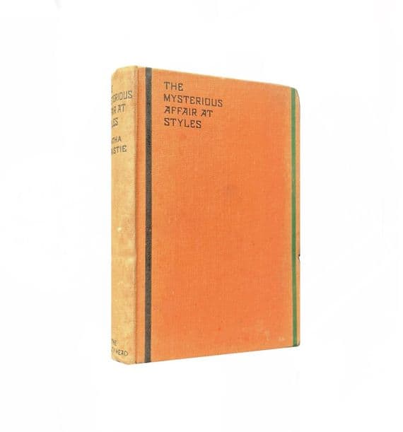 The Mysterious Affair at Styles 1935 Reprint VG Facsimile Jacket – Agatha Christie



