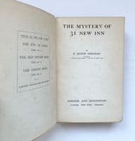 The Mystery of 31 New Inn 1912 First Edition Near VG – R. Austin Freeman

