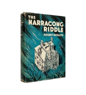 The Narracong Riddle by August Derleth First Edition Charles Scribner's Sons 1940