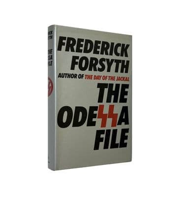 The Odessa File 1st Ed, Signed 1972 by Frederick Forsyth