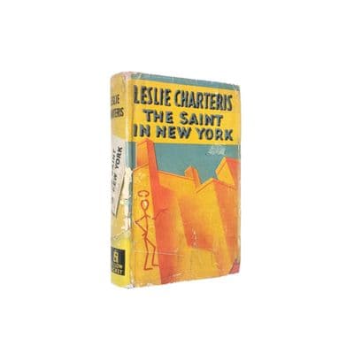 The Saint in New York by Leslie Charteris Reprint Hodder & Stoughton 1939