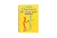 The Second Saint Omnibus Signed by Roger Moore 1952 First Edition VG/VG – Leslie Charteris

