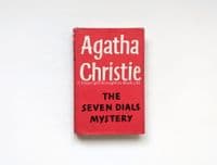 The Seven Dials Mystery 1980 Collins Reprint VG+/VG+ – Agatha Christie

