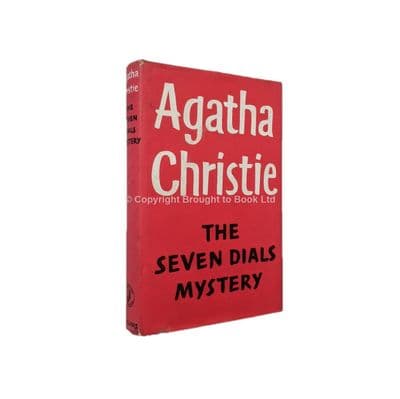 The Seven Dials Mystery – 1980 Reprint – VG+/VG+ – Agatha Christie