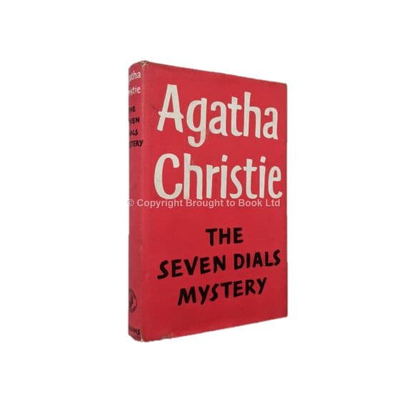 The Seven Dials Mystery 1980 Collins Reprint VG+/VG+ – Agatha Christie

