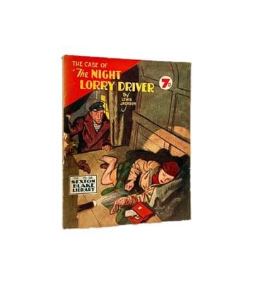The Sexton Blake Library No. 126 The Case of The Night Lorry Driver by Lewis Jackson August 1946