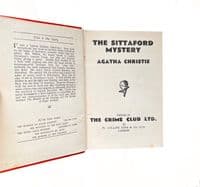 The Sittaford Mystery 1931 First Edition VG – Agatha Christie



