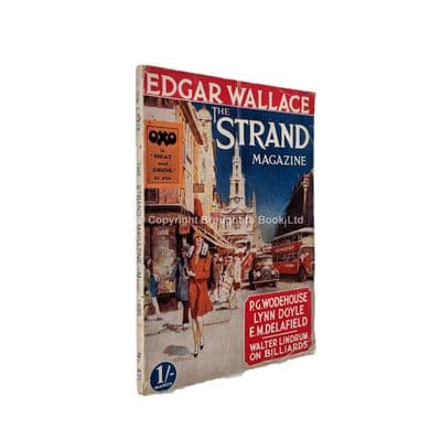 The Strand Magazine 471 March 1930 P.G. Wodehouse Edgar Wallace Sapper