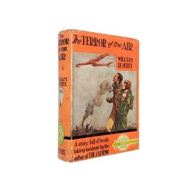 The Terror of the Air by William Le Queux Early Reprint Herbert Jenkins c 1929