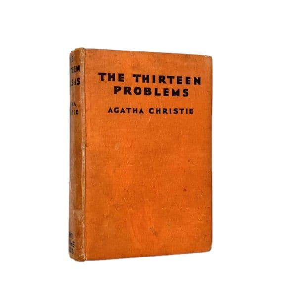Thirteen Problems Christie 1932 1st | Rare UK & USA VG 

