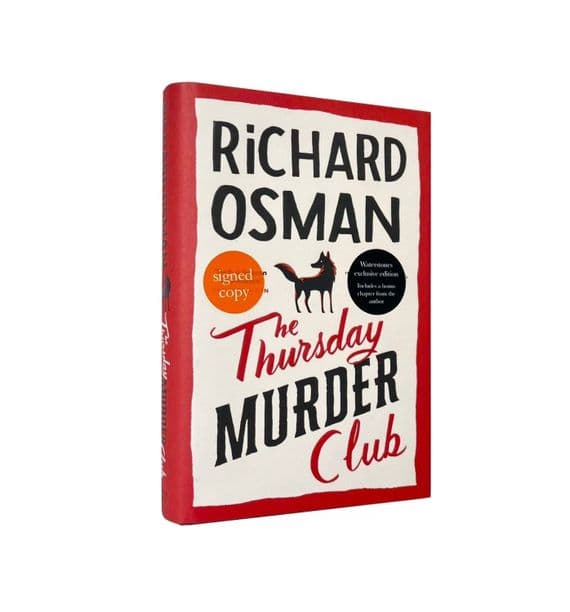 The Thursday Murder Club 2020 First Edition Mint Signed Waterstones – Richard Osman

