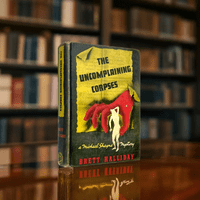 The Uncomplaining Corpses 1st 1940 Brett Halliday | Rare UK & USA