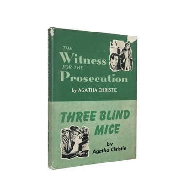 The Witness for the Prosecution & Three Blind Mice – 1948 – NF/VG+ – Agatha Christie