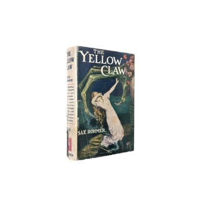 The Yellow Claw by Sax Rohmer Reprint Methuen 1934