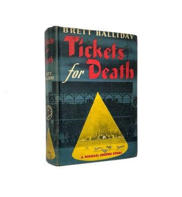 Tickets for Death 1st 1941 by Brett Halliday | Rare UK & USA