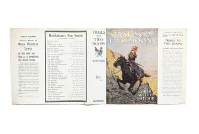 Trails to Two Moons by Robert Welles Ritchie Dust Jacket Only First UK Edition Hutchinson