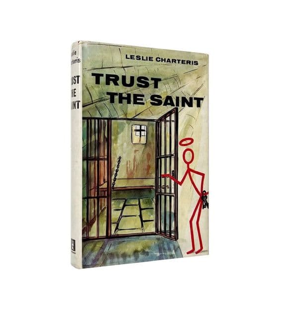 Trust The Saint 1962 First Edition F/F Signed – Leslie Charteris

