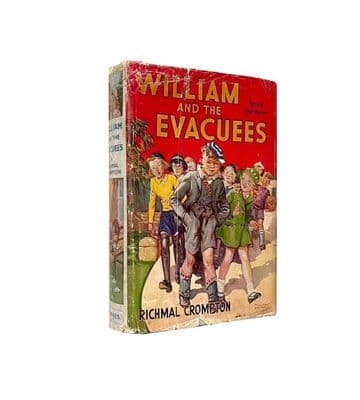 William and the Evacuees – 1940 1st/2nd – VG+/G+ – Richmal Crompton