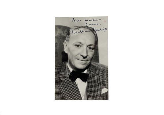 William Hartnell Doctor Who Signed Photograph | Rare UK & USA