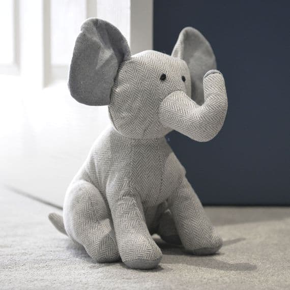 Luxury Elephant Padded Doorstop