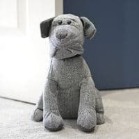 Luxury Terrier Dog Padded Doorstop