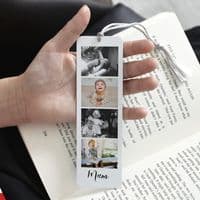 Personalised Aluminium Metal Photo Booth Bookmark